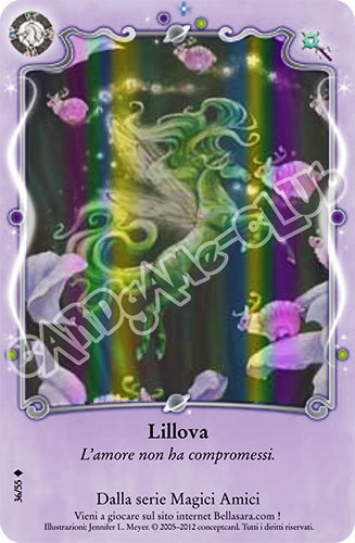 The Best of Bella Sara S36/55 Lillova extra rara foil (IT) -NEAR MINT-