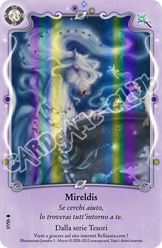 The Best of Bella Sara S37/55 Mireldis extra rara foil (IT) -NEAR MINT-