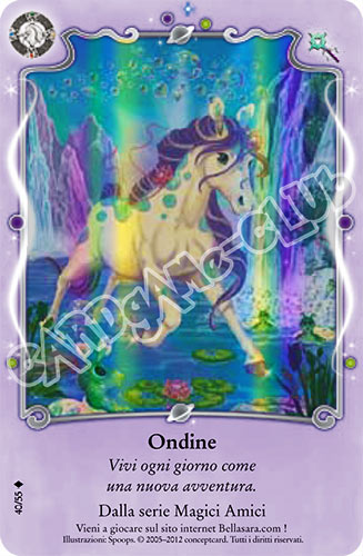 The Best of Bella Sara S40/55 Ondine extra rara foil (IT) -NEAR MINT-