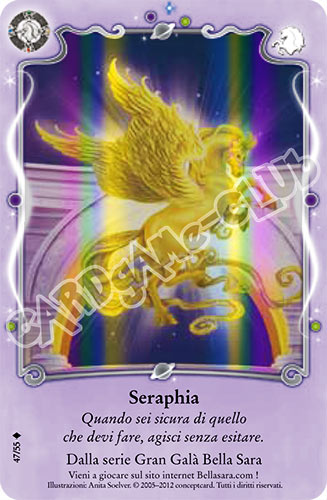 The Best of Bella Sara S47/55 Seraphia extra rara foil (IT) -NEAR MINT-