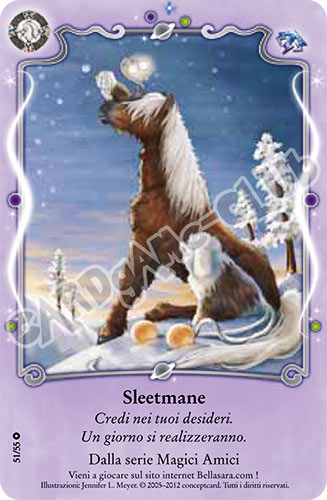 The Best of Bella Sara 51/55 Sleetmane comune (IT) -NEAR MINT-