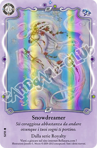 The Best of Bella Sara S52/55 Snowdreamer extra rara foil (IT) -NEAR MINT-