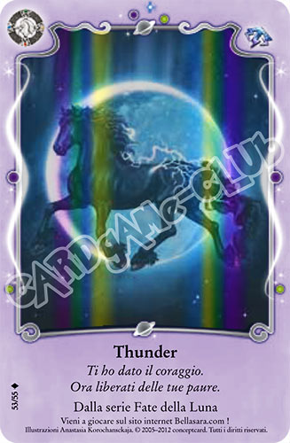The Best of Bella Sara S53/55 Thunder extra rara foil (IT) -NEAR MINT-