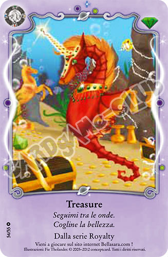 The Best of Bella Sara 54/55 Treasure comune (IT) -NEAR MINT-