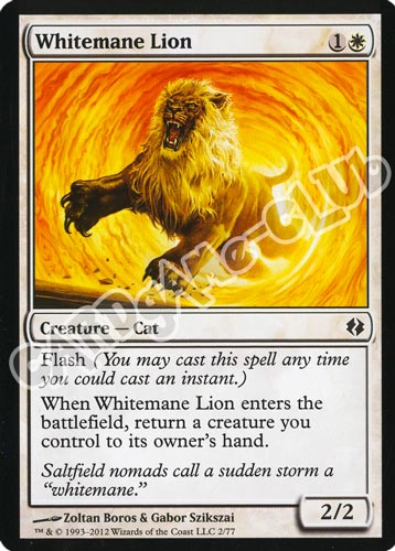 02 / 77 Whitemane Lion comune (EN) -NEAR MINT-