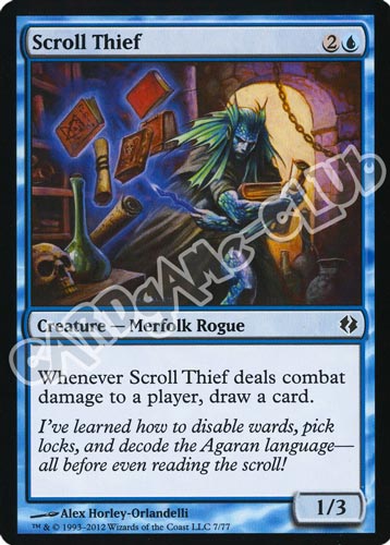 07 / 77 Scroll Thief comune (EN) -NEAR MINT-