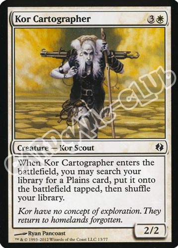 13 / 77 Kor Cartographer comune (EN) -NEAR MINT-