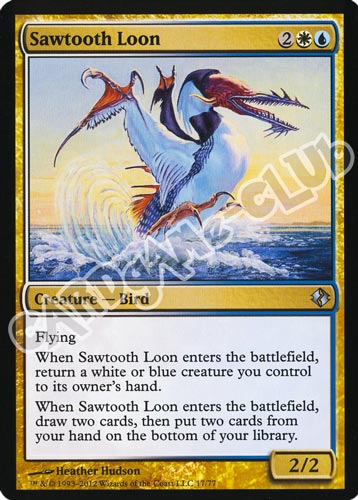 17 / 77 Sawtooth Loon non comune (EN) -NEAR MINT-