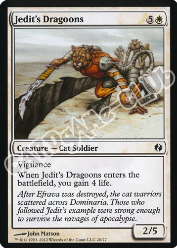 20 / 77 Jedit's Dragoons comune (EN) -NEAR MINT-
