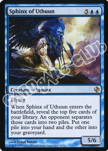 22 / 77 Sphinx of Uthuun rara (EN) -NEAR MINT-