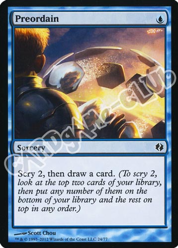 24 / 77 Preordain comune (EN) -NEAR MINT-