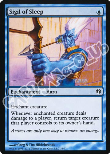 25 / 77 Sigil of Sleep comune (EN) -NEAR MINT-