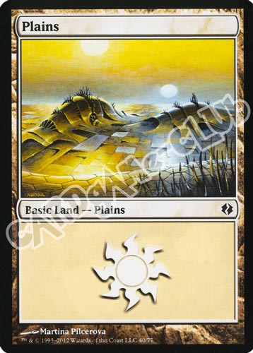 40 / 77 Plains comune (EN) -NEAR MINT-