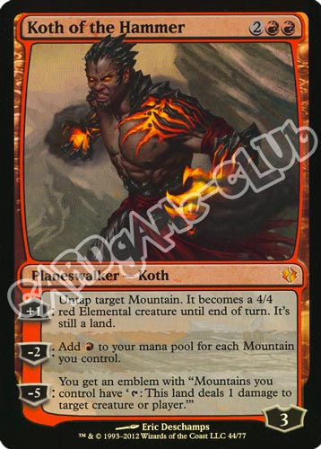 44 / 77 Koth of the Hammer mitica foil (EN) -NEAR MINT-