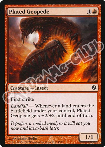 45 / 77 Plated Geopede comune (EN) -NEAR MINT-