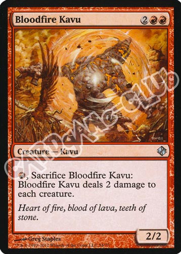 54 / 77 Bloodfire Kavu non comune (EN) -NEAR MINT-