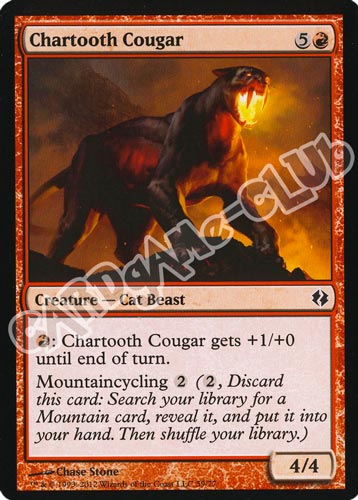 59 / 77 Chartooth Cougar comune (EN) -NEAR MINT-
