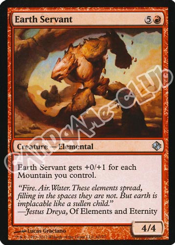 60 / 77 Earth Servant non comune (EN) -NEAR MINT-