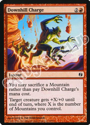 69 / 77 Downhill Charge comune (EN) -NEAR MINT-