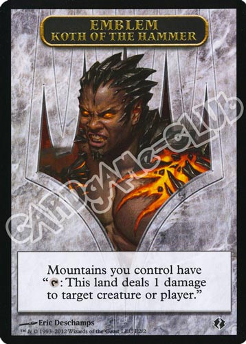 E 2 Emblem Koth of the Hammer comune (EN) -NEAR MINT-