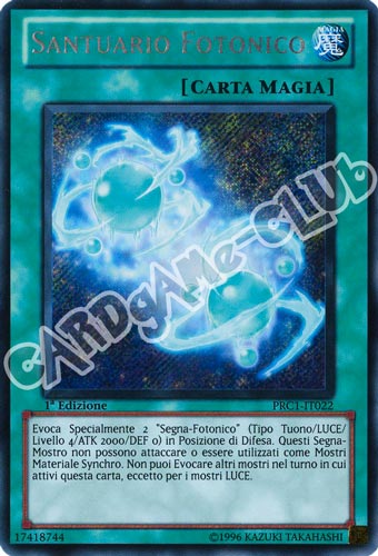 PRC1-IT022 Santuario Fotonico rara segreta 1a Edizione (IT) -NEAR MINT-
