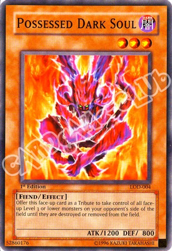 LOD-004 Possessed Dark Soul comune 1st Edition (EN) -NEAR MINT-