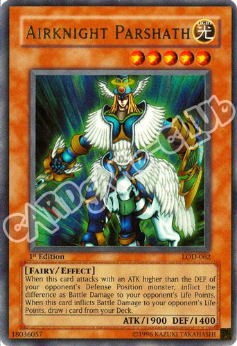 LOD-062 Airknight Parshath ultra rara 1st Edition (EN) -NEAR MINT-