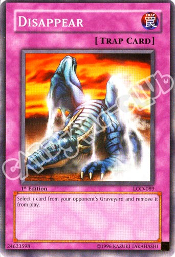 LOD-089 Disappear comune 1st Edition (EN) -NEAR MINT-