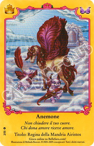 Royalty S02/55 Anemone extra rara foil (IT) -NEAR MINT-