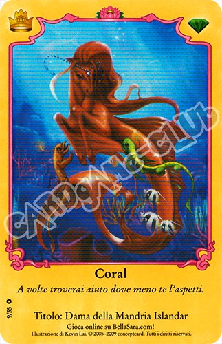 Royalty S09/55 Coral extra rara foil (IT) -NEAR MINT-