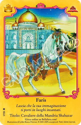 Royalty S17/55 Faris extra rara foil (IT) -NEAR MINT-