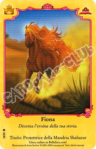 Royalty S18/55 Fiona extra rara foil (IT) -NEAR MINT-