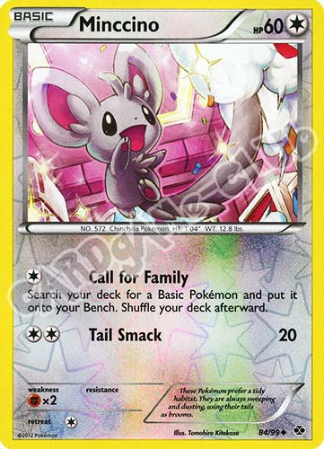 084 / 099 Minccino non comune foil reverse (EN) -NEAR MINT-