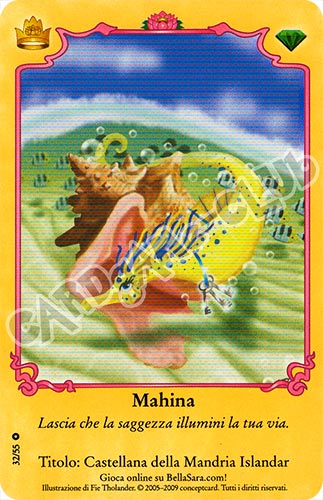 Royalty S32/55 Mahina extra rara foil (IT) -NEAR MINT-