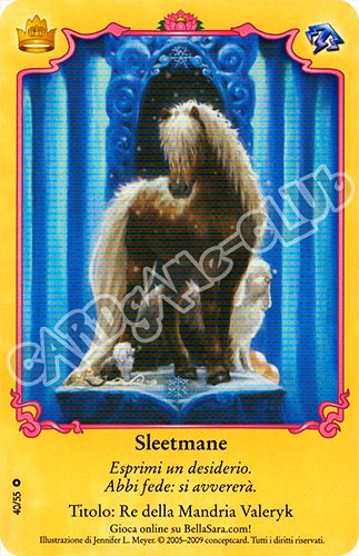 Royalty S40/55 Sleetmane extra rara foil (IT) -NEAR MINT-