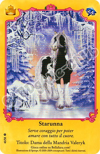 Royalty S43/55 Starunna extra rara foil (IT) -NEAR MINT-