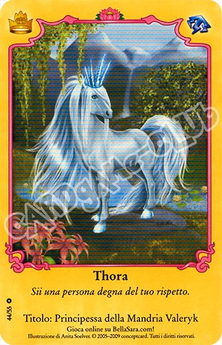 Royalty S44/55 Thora extra rara foil (IT) -NEAR MINT-