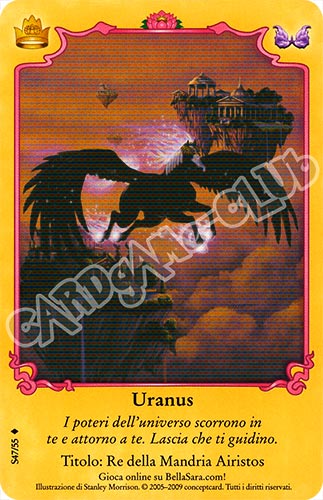 Royalty S47/55 Uranus extra rara foil (IT) -NEAR MINT-