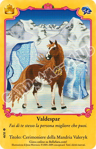 Royalty S48/55 Valdespar extra rara foil (IT) -NEAR MINT-
