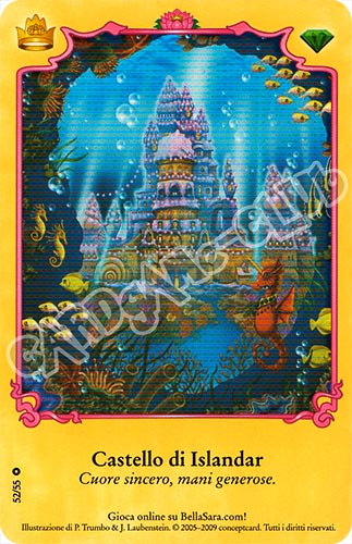 Royalty S52/55 Castello di Islandar extra rara foil (IT) -NEAR MINT-