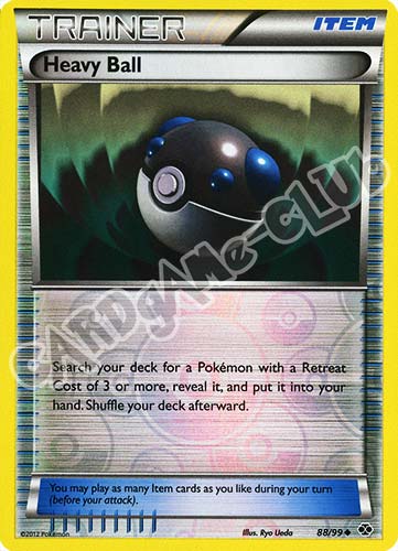 088 / 099 Heavy Ball non comune foil reverse (EN) -NEAR MINT-