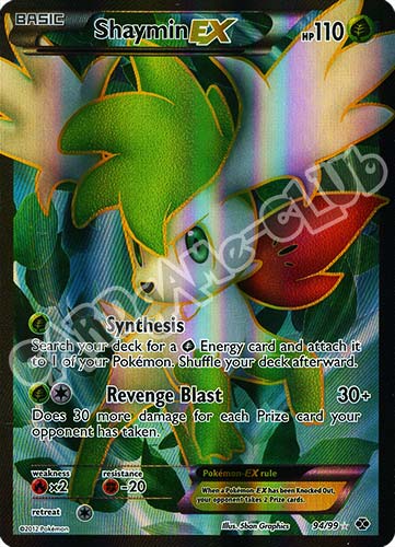 094 / 099 Shaymin EX ultra rara foil (EN) -NEAR MINT-