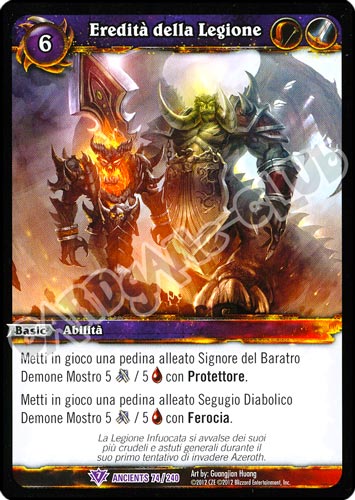 Eredita' della Legione epica (IT) -NEAR MINT-