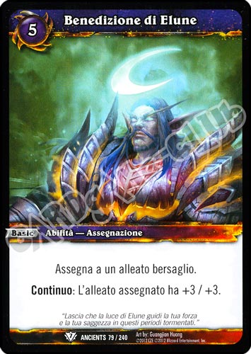 Benedizione di Elune comune (IT) -NEAR MINT-