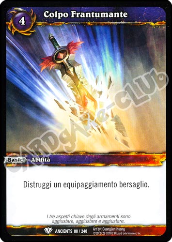 Colpo Frantumante comune (IT) -NEAR MINT-