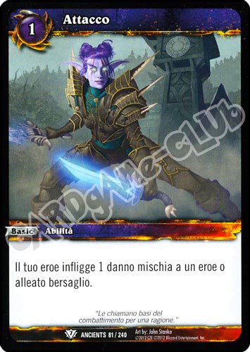 Attacco comune (IT) -NEAR MINT-