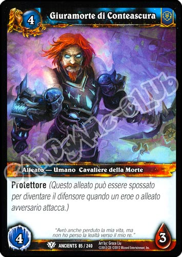 Giuramorte di Conteascura comune (IT) -NEAR MINT-