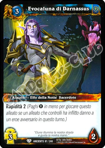 Evocaluna di Darnassus comune (IT) -NEAR MINT-