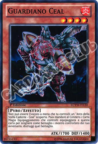 LCYW-IT130 Guardiano Ceal comune 1a Edizione (IT) -NEAR MINT-