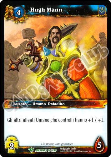 Hugh Mann non comune (IT) -NEAR MINT-